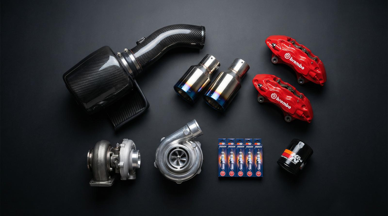 推特修车改装配件展示